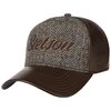 stetson trucker cap lams nappa harris tweed