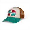 stetson trucker cap ovum latte and green