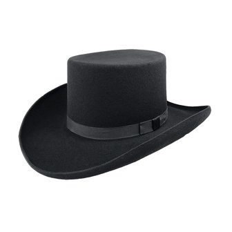 Bailey Western Dillinger Hat Wool-Angero Black