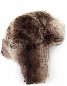 Stetson Ushanka Woodhaven Fake Fur Brown