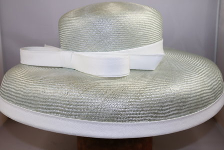Whiteley Occasion Hat Parasisal Coco ICE WHITE