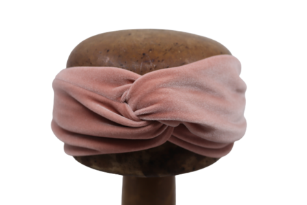 jos van dijck hoofdband velvet cotton candy pink