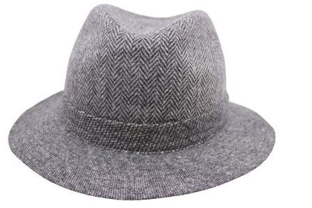 Jos van Dijck Fedora Tricolor Grijs