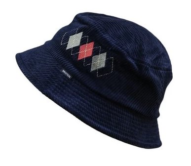 brixton gramercy packable bucket hat washed navy