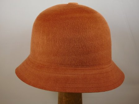 brixton essex bucket hat rust