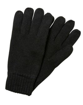 onkar gebreide handschoenen zwart
