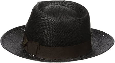 brixton presley fedora paper black