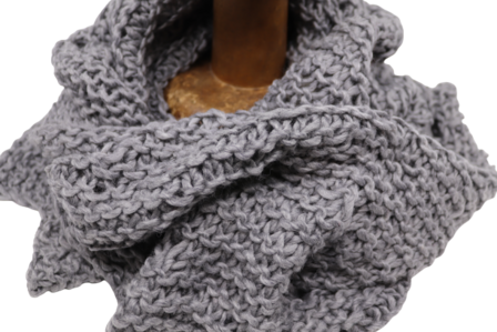 inti knitted Sjaal Grijs