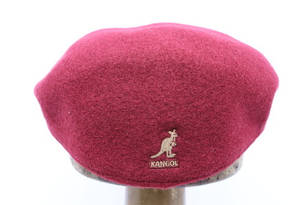 kangol flatcap 504s wool red velvet