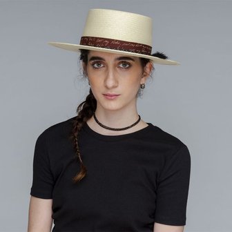 bailey bolero crown western hat santee panama natural  