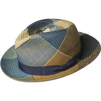 Bailey Giger Fedora  Panama Breezy Plaid