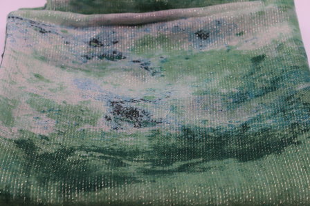 onkar zomer sjaal  viscose green fields 