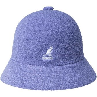 kangol bucket hat casual bermuda iced lilac