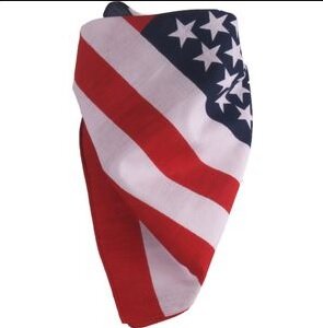 onkar bandana boeren zakdoek american flag