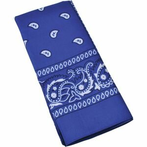 onkar bandana boeren zakdoek paisley blauw