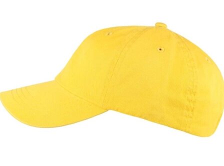 hatland xess baseball cap katoen yellow