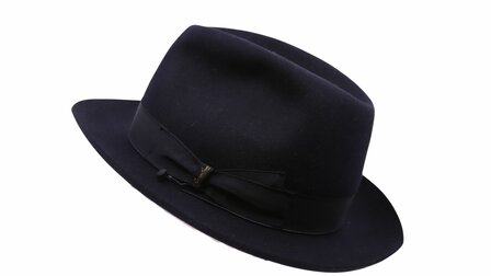 Borsalino Fedora Qualita Superiore Zwart Hoedenonline