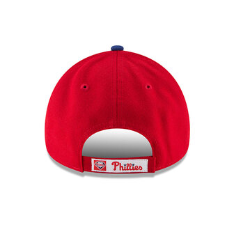 new era 9forty baseball cap mlb league philadelphia phillies red