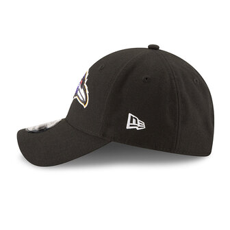 new era 9forty baseball cap league baltimore ravens black 