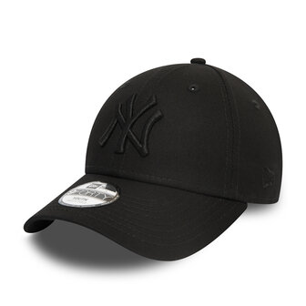 new era baseball cap 9forty youth new york yankees black black
