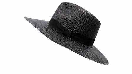 jos van dijck by tesi fedora brede rand pico black