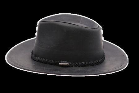 stetson outdoor hat buffalo leather black