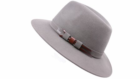 panizza fedora aquila 30x haarvilt  grijs