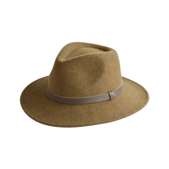 house of ord fedora wilde wool mixed olive