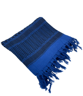 onkar military shemagh sjaal katoen dark blue