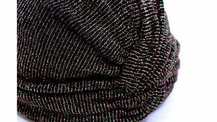 jos van dijck turban lurex metallic multicolor