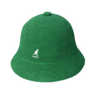 kangol bucket hat casual bermuda turf green