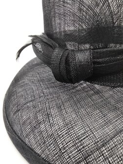 seeberger occasion hat knot sinamay black