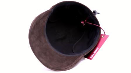 alfonso deste baseball cap met oorklep waterafstotend zwart