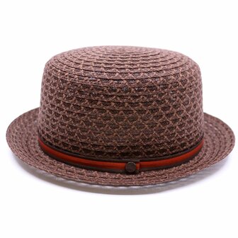 borsalino bucket hat vivian bandstro hemp brown