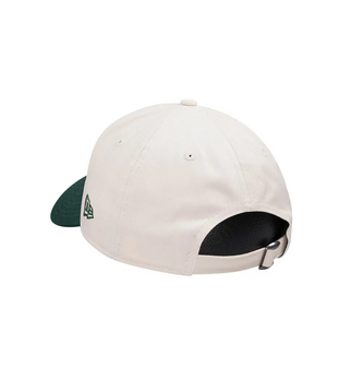new era baseball cap 9forty oakland athletics patch world series creme dark green