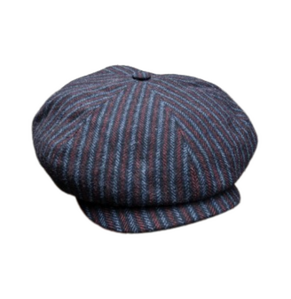 Burgundy newsboy 2025 cap