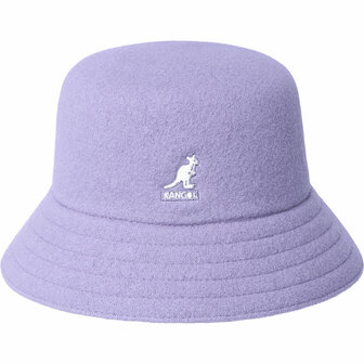 kangol bucket hat lahinch wool digital lavender