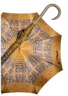 gastrock automatische paraplu paisley gold