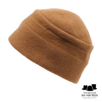 seeberger muts toque soft touch wol nutmeg brown