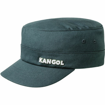 kangol army cap flexfit twill cotton pine