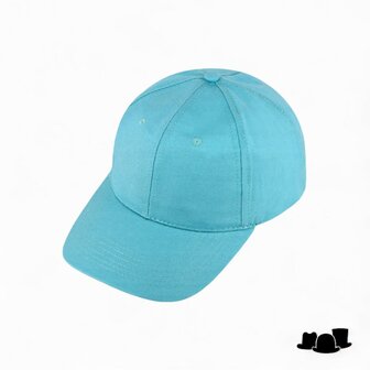 fiebig baseball cap katoen adjustable turquoise