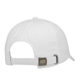 stetson rector cotton baseball cap white