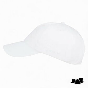 hatland baseball cap arno cotton white