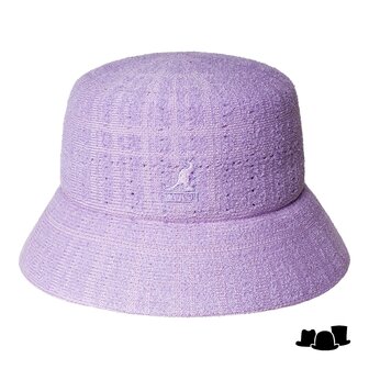 kangol bucket hat lahinch acryl summer prep digital lavender