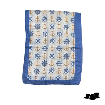 onkar zomer sjaal viscosemix nautic blue