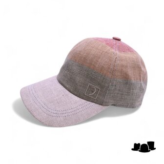 alfonso deste baseball multi color visgraat