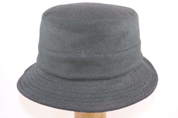 Alfonso D Este Pescatore Wool Cashmere  ZWART
