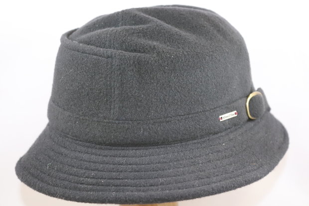 Alfonso D Este Globetrotter Wool Cashmere NAVY