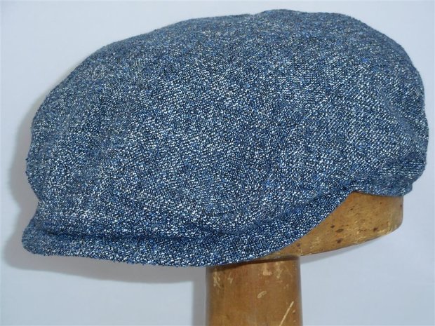 Wigens Ivy Slim cap Cotton Wool Navy mix