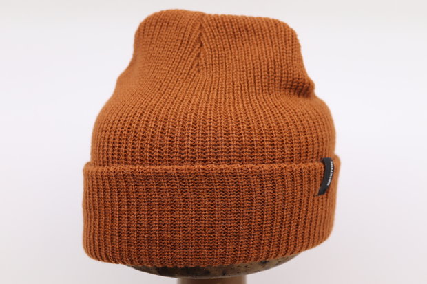 brixton heist beanie caramel